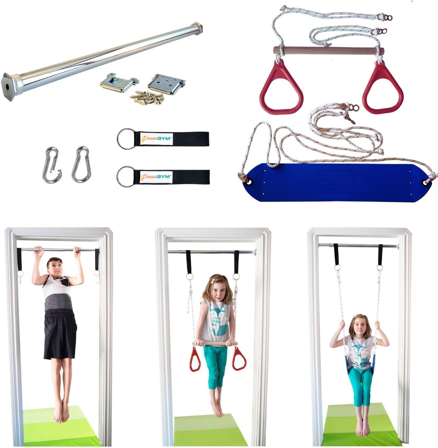 Gymnastic Ring - Zestaw do zabawy na drzwiach –