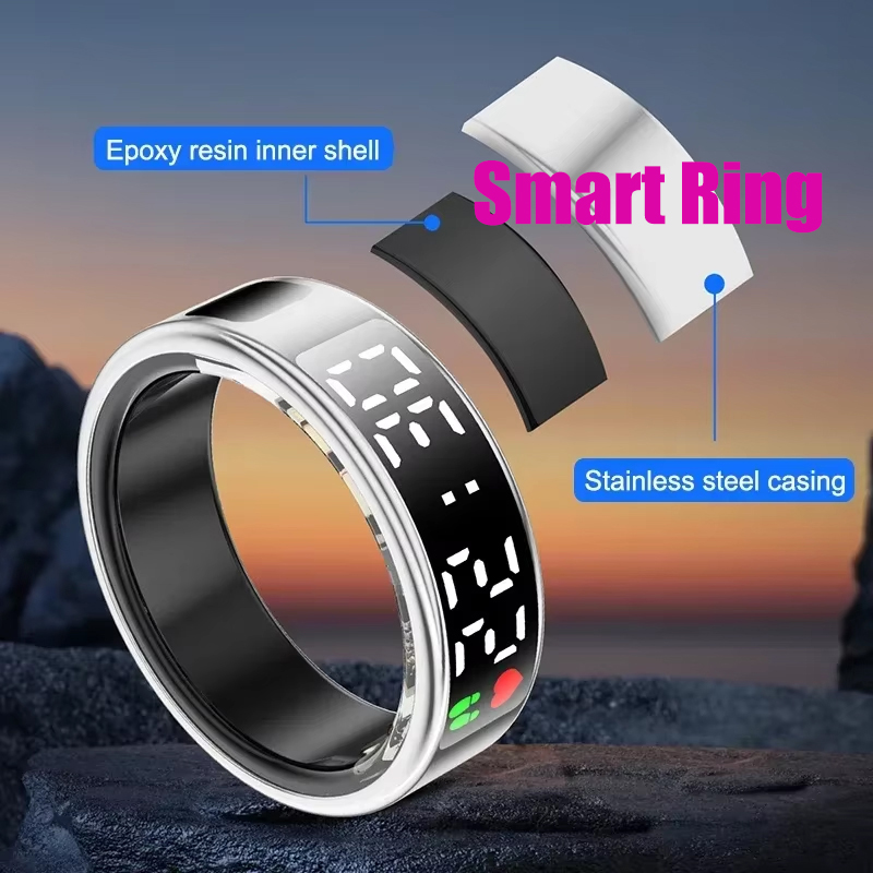 Gymnastic Ring - Inteligentny pierścień monitorujący aktywność fizyczną, sen,