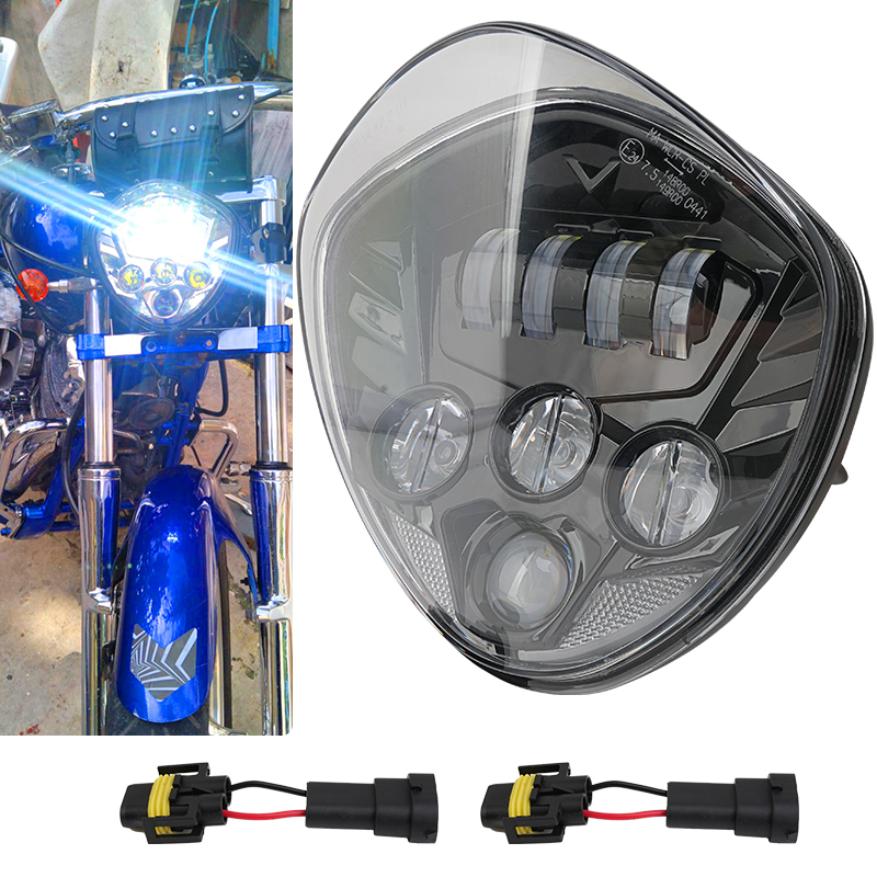 Czarny reflektor LED do motocy – Crossfit Victory recenzja i cena