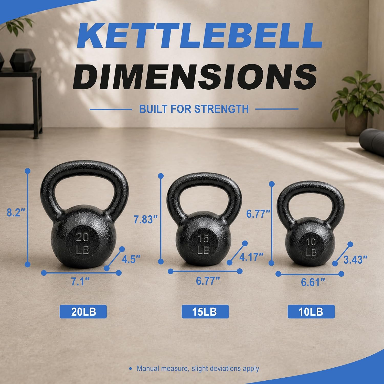 Żeliwne kettlebeli o wadze od  – Kettlebell recenzja i cena